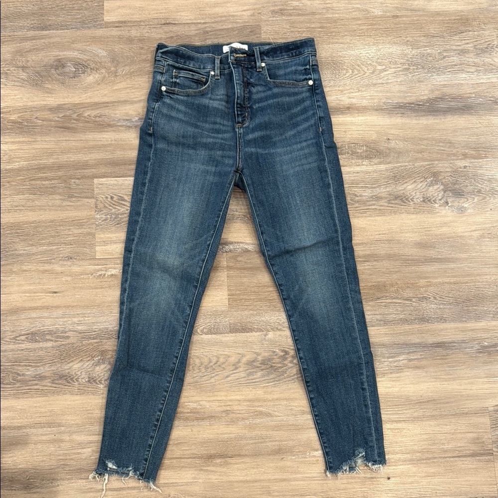 LOFT NWOT Raw-Hem Skinny Jeans size 27